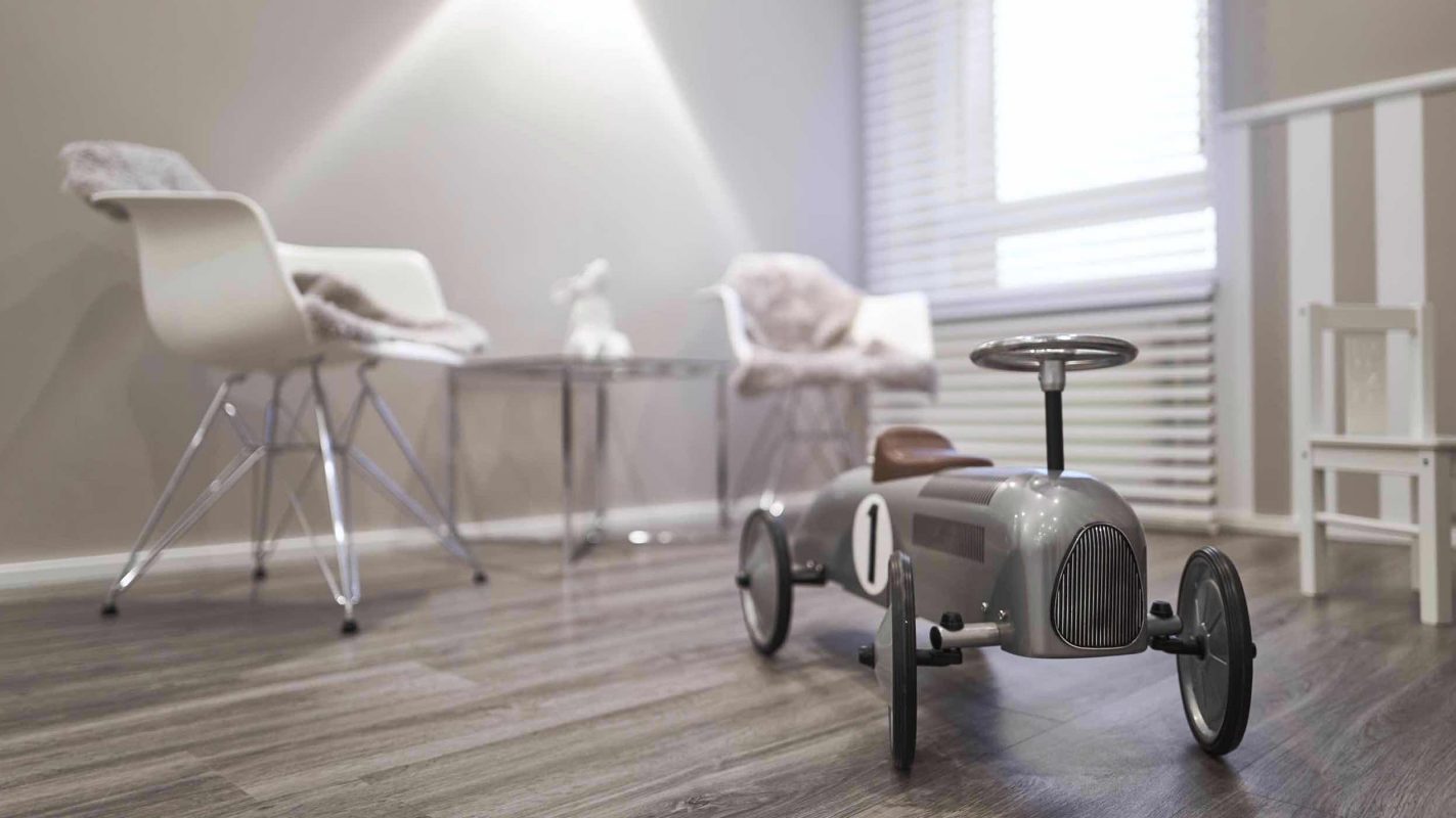 kindgerechter Wartebereich für unsere Kleinsten