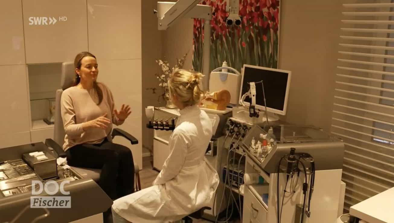 Aufklärung vor Gehörgangsreinigung